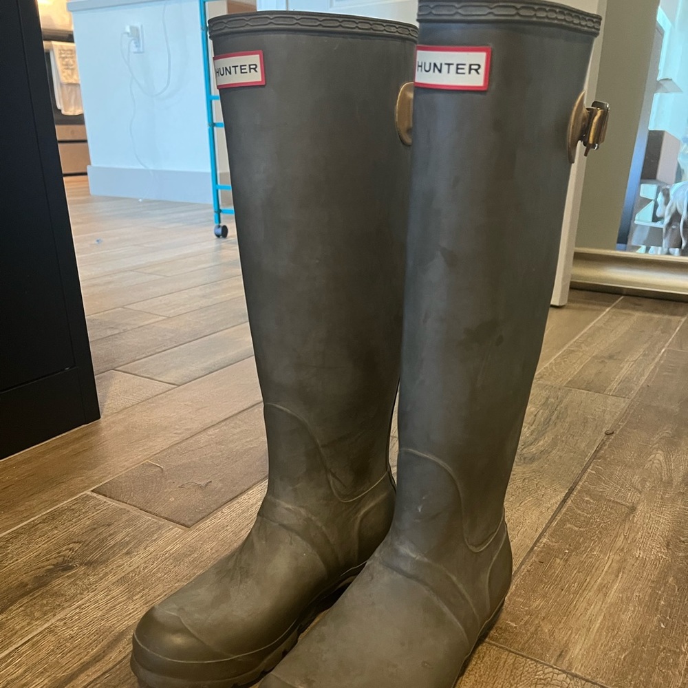 Green Hunter Rainboots